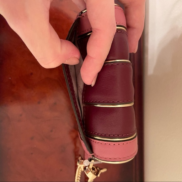 NWT MICHAEL KORS Whitney Oxblood Leather Wallet - Picture 11 of 13